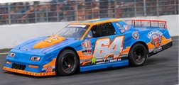 Johnny’s number 64 race car